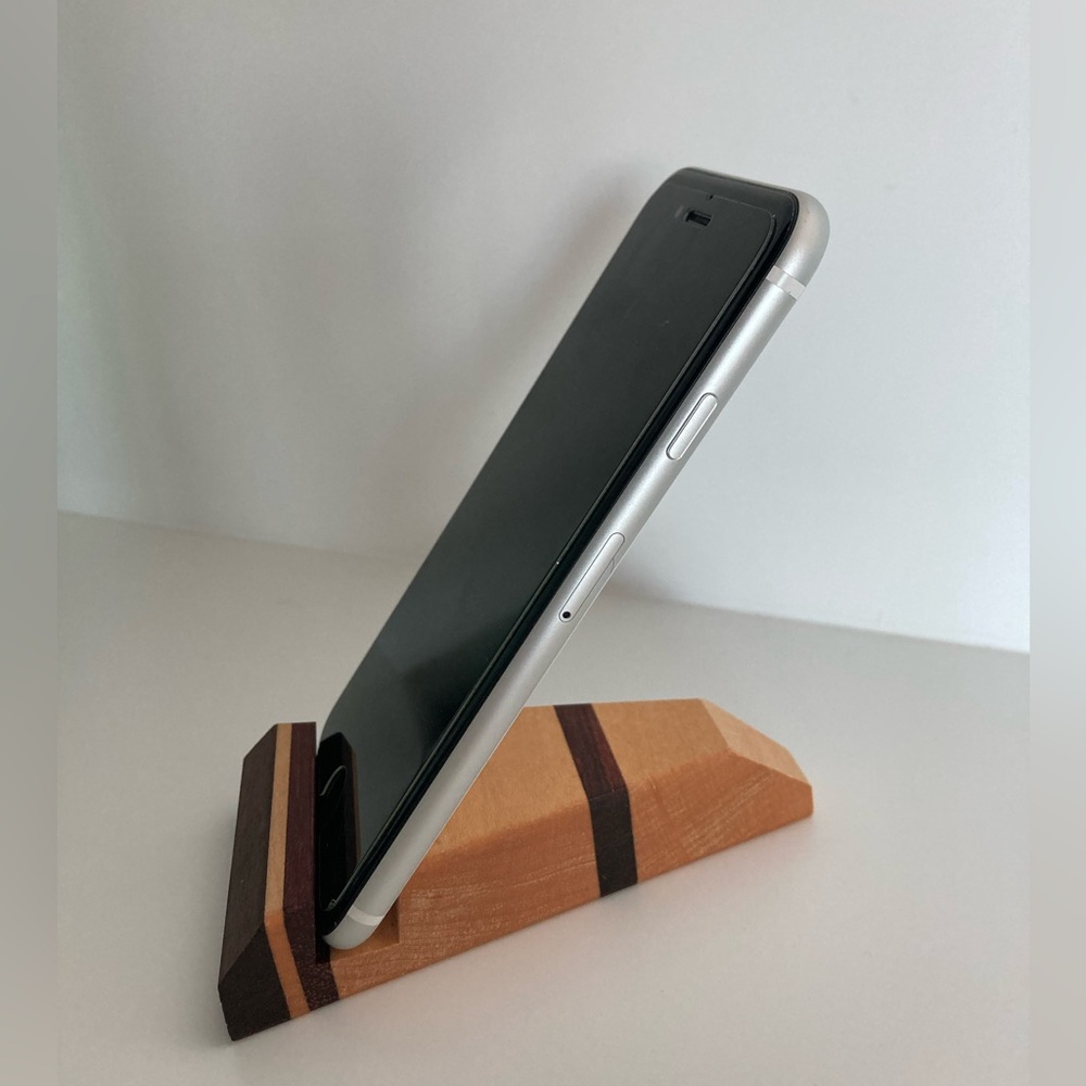 Artisan Wood Phone Holder